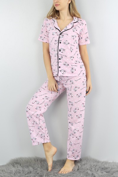 pembe-baskili-bayan-pijama-takimi-54539