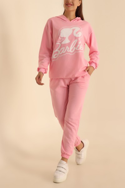 Pembe Baskılı İki İp Bayan İkili Takım 202874
