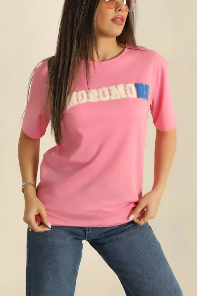 pembe-baskili-suprem-bayan-tisort-268484