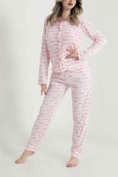 Pembe Berlin Kadın Pijama Takımı 491062