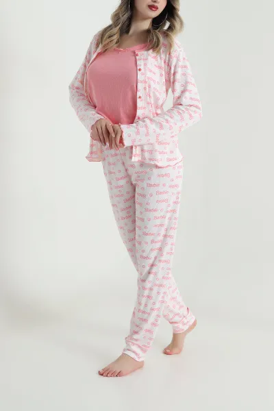 Pembe Berlin Kadın Pijama Takımı 491062