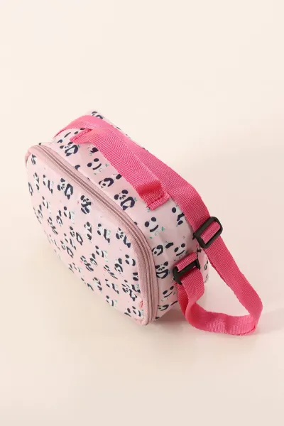Pembe Brons Desenli Beslenme Çantası BR-3263 387481