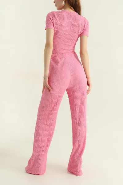 Pembe Bubble Basic Kadın İkili Takım 363359