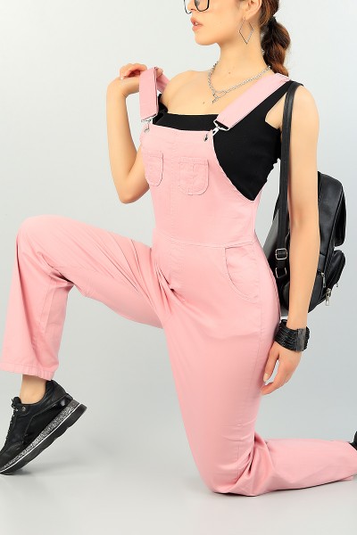 Pembe Cep Detay Salopet Tulum 70417