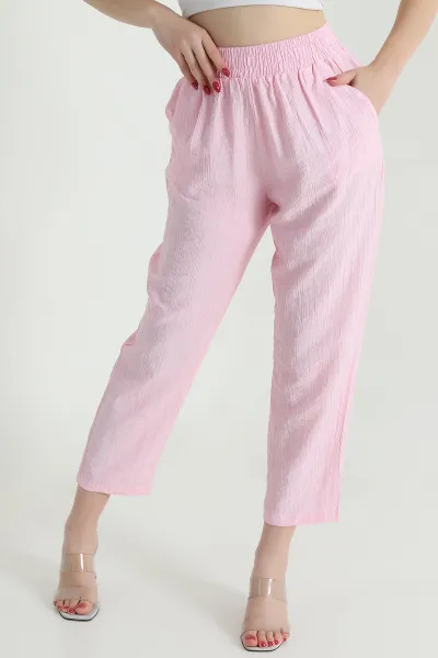 Pembe Cepli Çilek Kadın Yürüyüş Pantolonu 468583