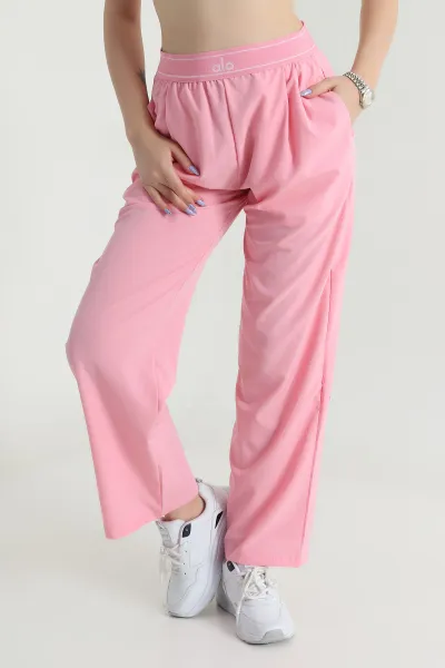 Pembe Cepli Palazzo Kadın Pantolon 473910