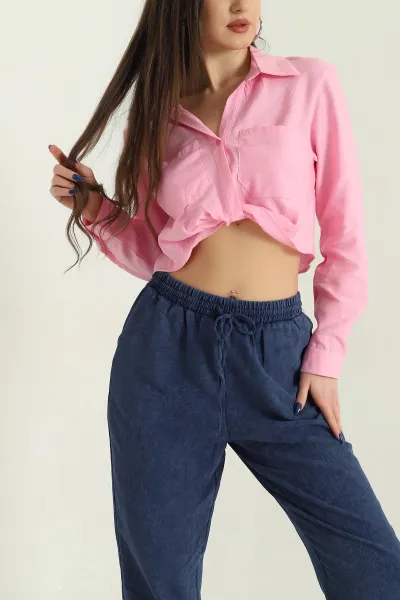 pembe-cift-cep-onu-bagli-bayan-crop-gomlek-336865
