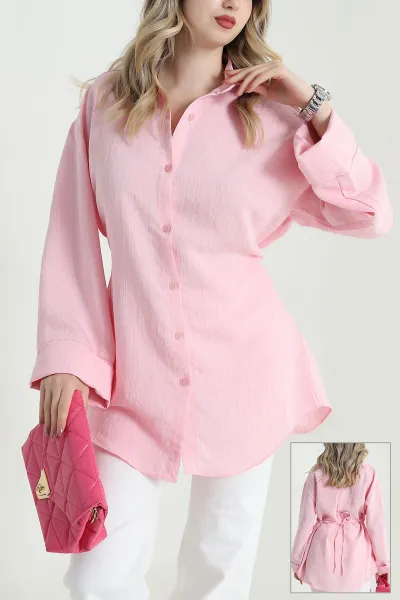 pembe-cizgili-modal-gabardn-kadin-gomlek-tunik-467234