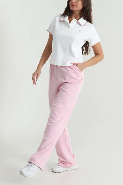 Pembe Çoban Dikişli Oysho Kadın İkili Takım 478806
