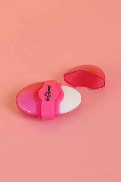 Pembe Colorland Silgi Elips Çift Taraflı 284482