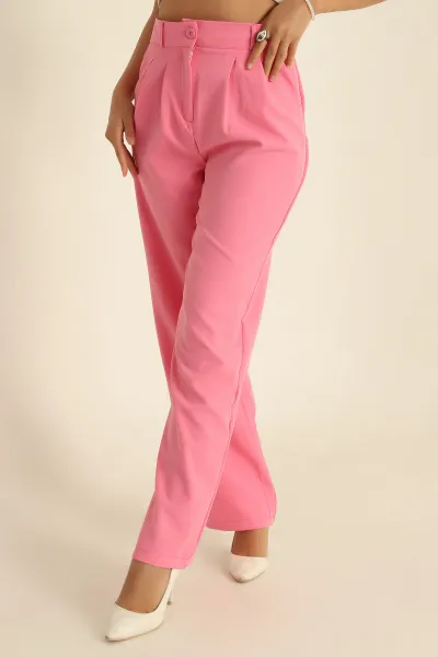 Pembe Dabıl Palazzo Bayan Pantolon 283234