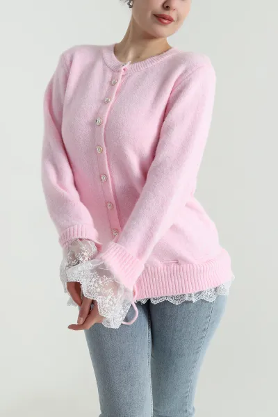 pembe-dantelli-tasarim-kadin-triko-hirka-497773