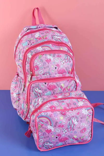 pembe-desenli-beslenme-cantali-ikili-sirt-cantasi-seti-288980