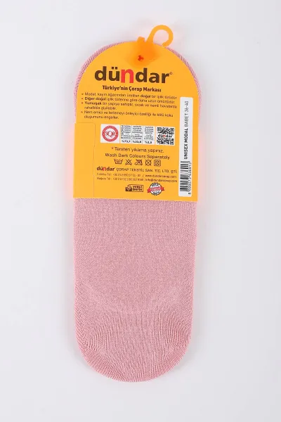 Pembe Dört Mevsim Kadın Modal Babet Çorap 36-40 422931
