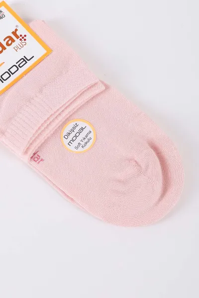 Pembe Dört Mevsim Kadın Modal Konç Çorap 36-40 422974