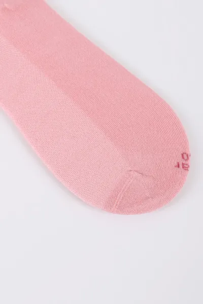 Pembe Dört Mevsim Kadın Modal Sneaker Çorap 36-40 422990