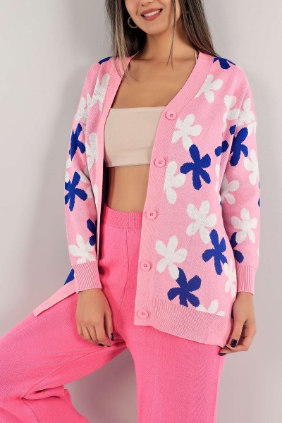 pembe-dugmeli-desenli-triko-hirka-139091