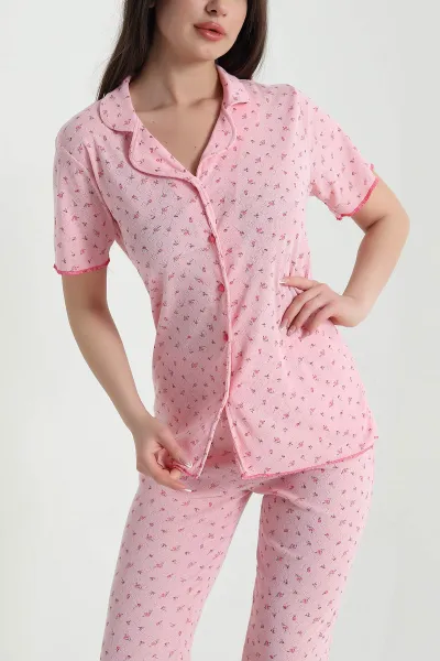 pembe-dugmeli-kisa-kollu-kadin-pijama-takimi-454584