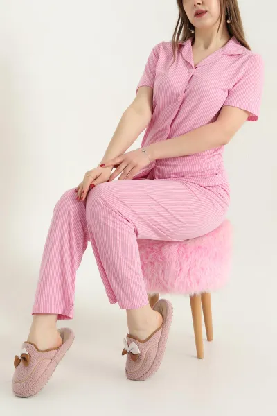 pembe-dugmeli-viskon-bayan-pijama-takimi-338251