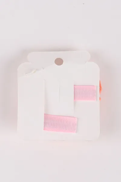 Pembe Figürlü 2'li Kız Çocuk Pens Toka 465124