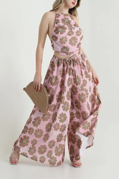 pembe-flam-pamuk-keten-buzgulu-halter-top-pantolon-takimi-468698
