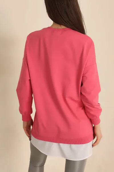 Pembe Garnili Yeni Sezon İki İp Tunik 245357