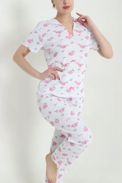 pembe-jakarli-fiyonklu-kadin-pijama-takimi-466700