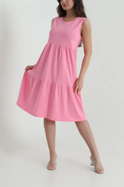 pembe-kolsuz-suprem-kadin-elbise-459311