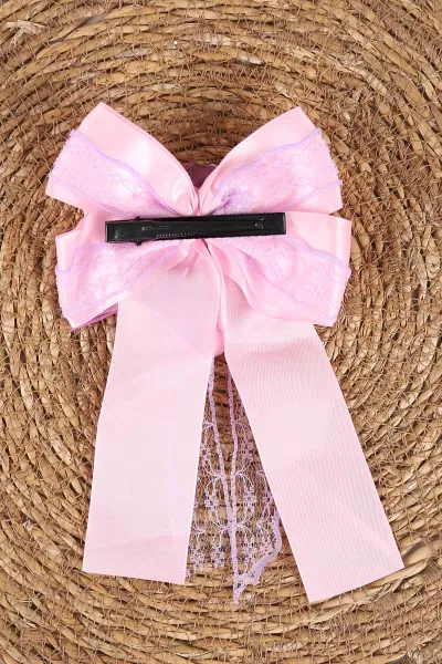 Pembe Kuromi Figürlü Fiyonk Model Pens Toka 473836