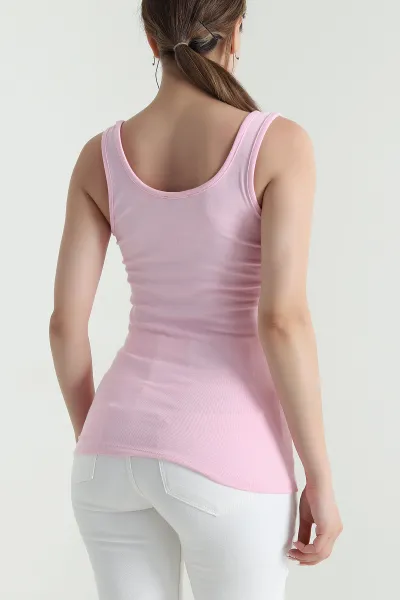 Pembe Likralı Modal Kadın Atlet 476022