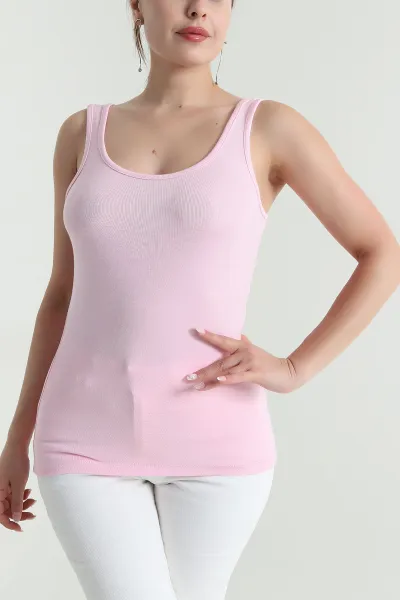 Pembe Likralı Modal Kadın Atlet 476022