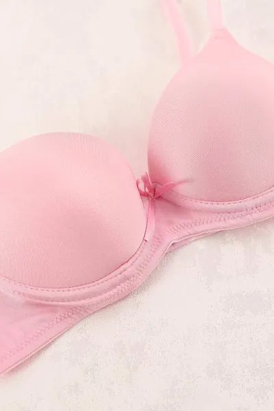 Pembe Micro Destekli Sütyen 407584