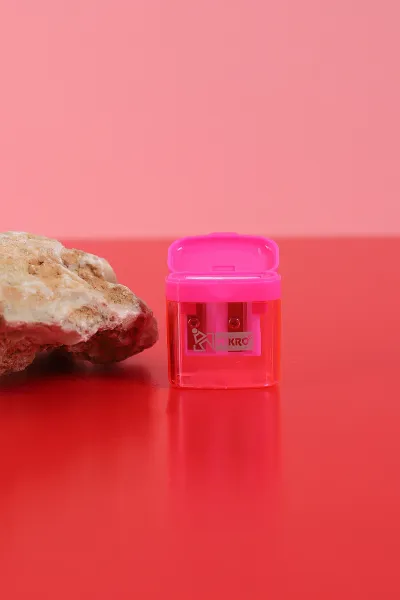 pembe-mikro-cift-gozlu-hazneli-kapakli-kalemtiras-mk-4002-284866