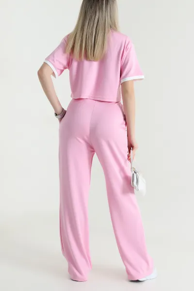 Pembe Modal Kumaş Kadın İkili Takım 467867