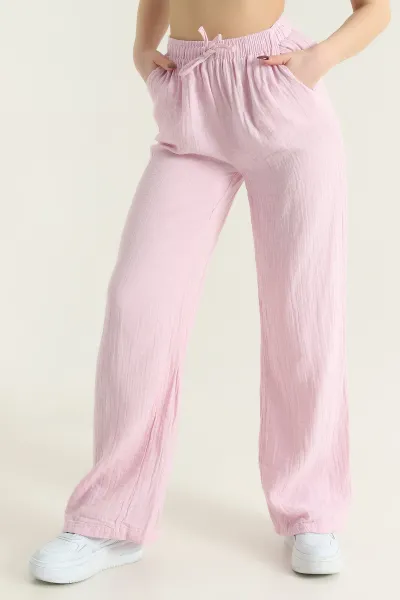 pembe-muslin-beli-lastikli-palazzo-kadin-pantolon-432488