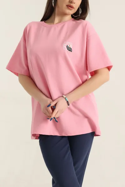 pembe-nakisli-bisiklet-yaka-oversize-iki-bayan-tisort-337635