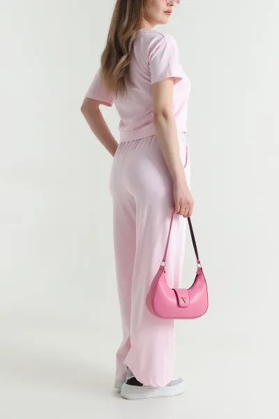 Pembe Nakışlı Kadın İkil Takım 464543