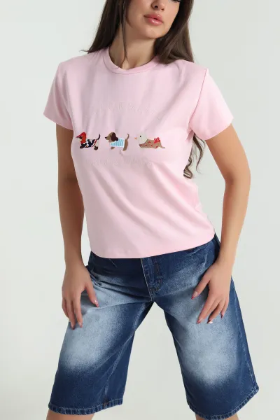 pembe-nakisli-oysho-kadin-tisort-474793