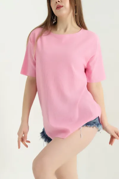 pembe-oval-kesim-dokulu-tisort-337674