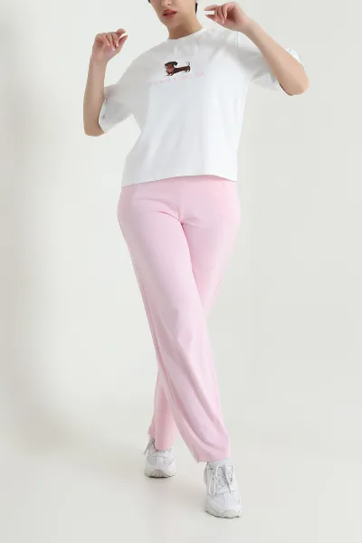 pembe-oysho-kumas-gofreli-kadin-ikili-takim-467073
