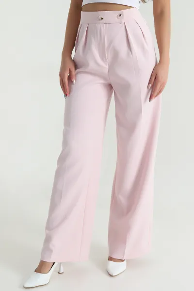 Pembe Palazzo Atlas Kadın Pantolon 469154