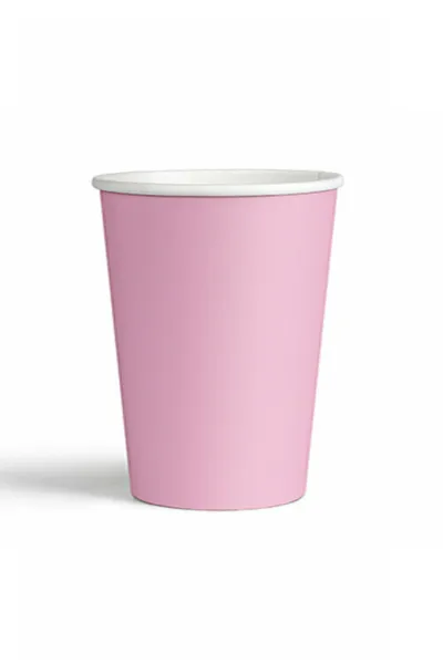 Pembe 8'li Karton Bardak 8 Oz 300946
