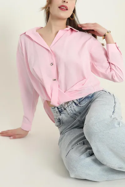 pembe-poplin-kadin-gomlek-432528