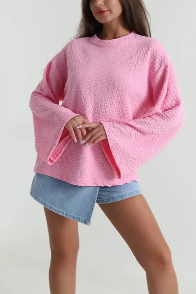 pembe-salas-kol-buble-kadin-bluz-487513