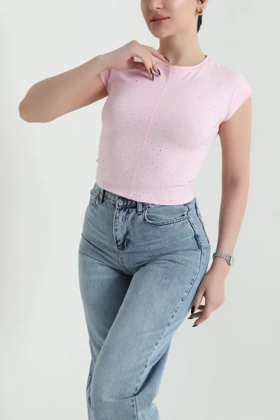 pembe-serpme-tasli-suprem-kadin-bluz-453346
