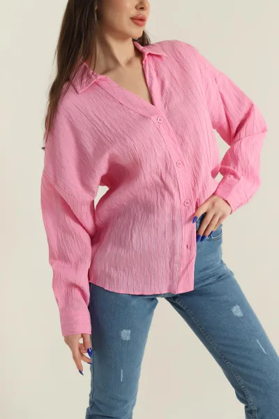 pembe-sirt-koruklu-monaco-kadin-gomlek-427882