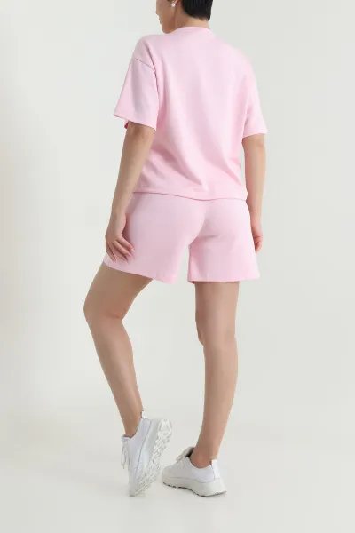 Pembe Şortlu Kadın Modal İkili Takım 464021