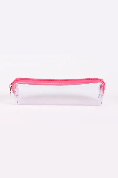 Pembe Stilo Şeffaf Kalem Kutu 441724