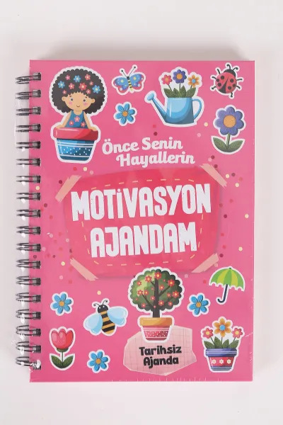 pembe-tasarimli-spiralli-stickerli-tarihsiz-ajanda-464044