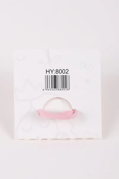 Pembe Tavşan Figürlü 2'li  Kız Çocuk  Lastik Toka 449910